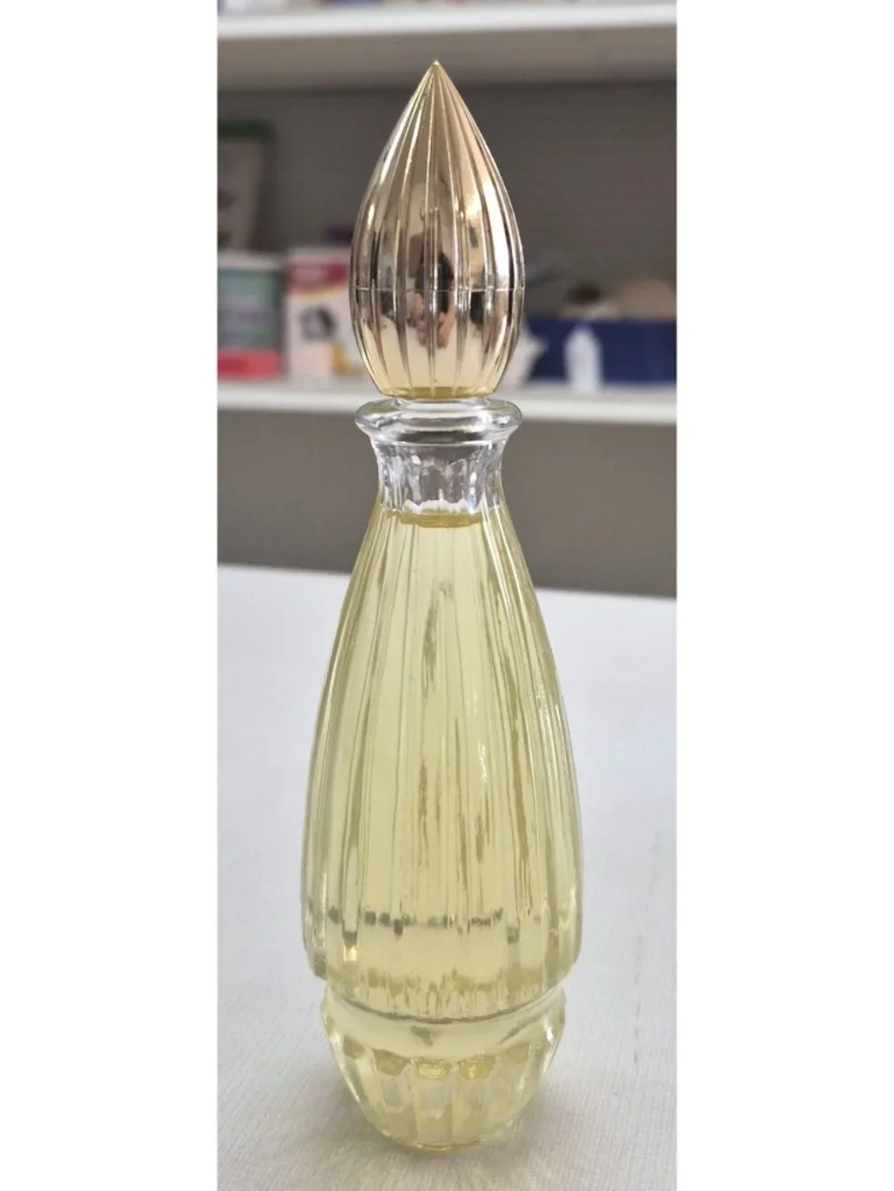Vintage Avon Skin-So-Soft Bath Oil In Decorative Glass Bottle With Box